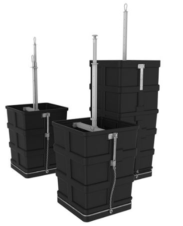 Systèmes de déchets semi-enterrés - QUBUS_2