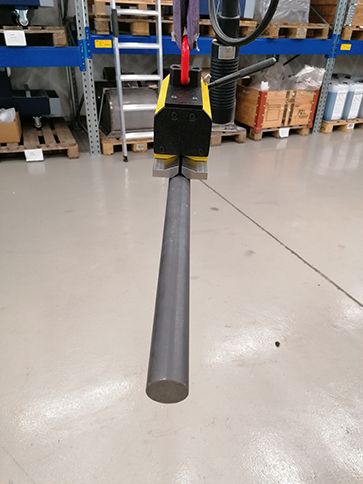 Aimant de levage à actionnement manuel pour matériaux plats et ronds - Elift 3000 / Assfalg - Capacité jusqu'à 3000 kg_2