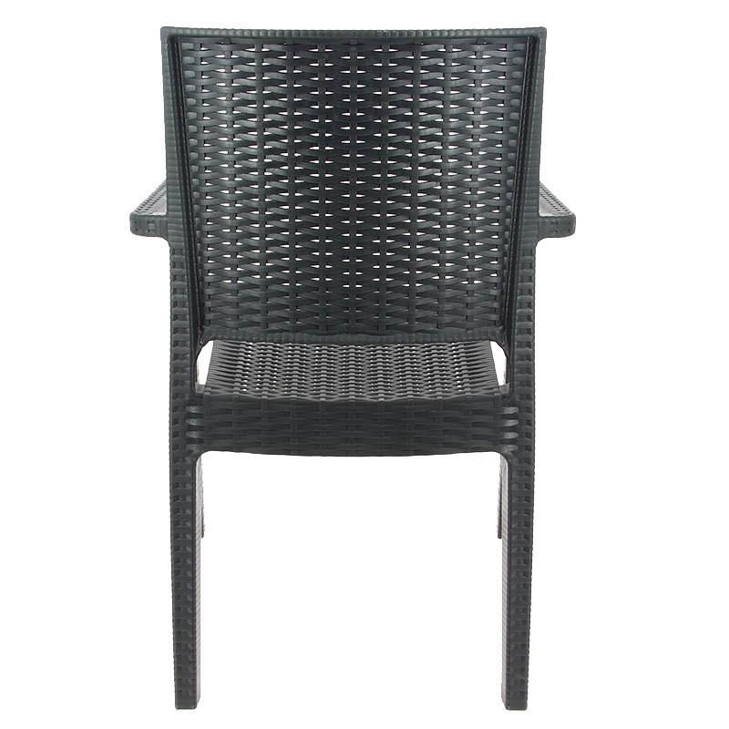Fauteuil Porquerolles Baleares polypropylène - GRIS_2