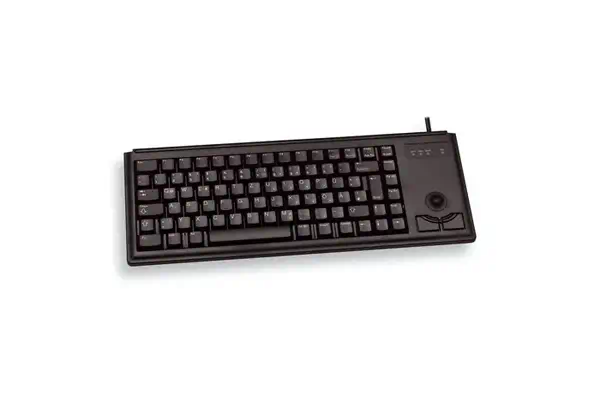G84-4400 TRACKBALL KEYBOARD Clavier filaire miniature, trackball, PS2, noir, AZERTY - FR_2