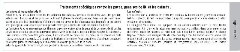 Insecticide fumigène tous insectes KAPO - 150m3 - prêt à l'emploi pour usage intérieur_2