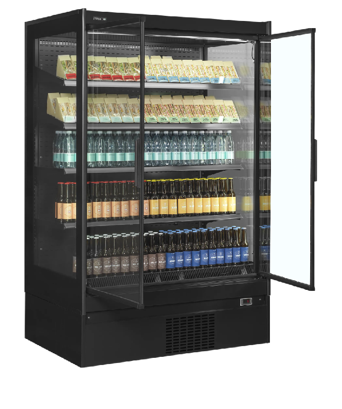Vitrine réfrigérée pour supermarché à froid positif EXTRA1250CD L1350mm 38471 TEFCOLD_2