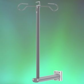 E Cart LD 7 - Pré-configuration pour écran - Chariot informatique médical - Ergonoflex - Aluminium anodisé - 25 kg_2