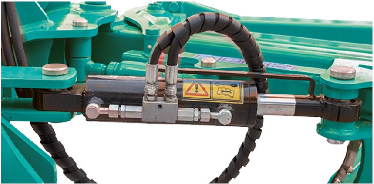 Charrue agricole hydraulique réglable Abollo - poids 575 à 1135 kg - largeur de travail ajustable_2