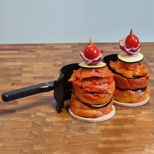 Moule pour Broches de Viandes, Kebab, Pyramide de viande, Fabrication Française - GRAND CLIC_2