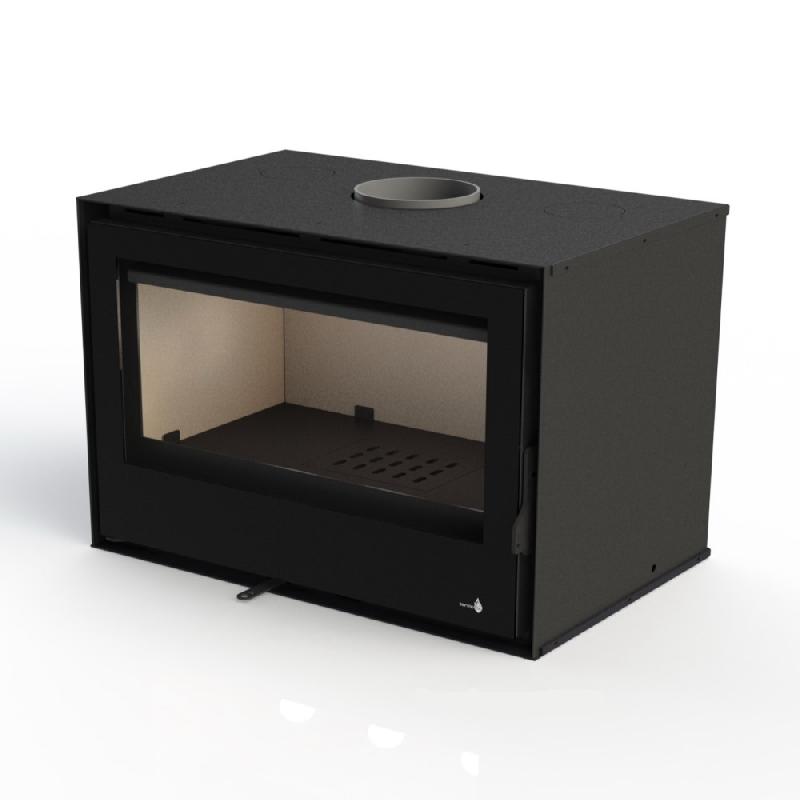 Insert pour cheminées Ecodesign Aveiro-C-795 - porte battante - 8kW avec ventilation_2