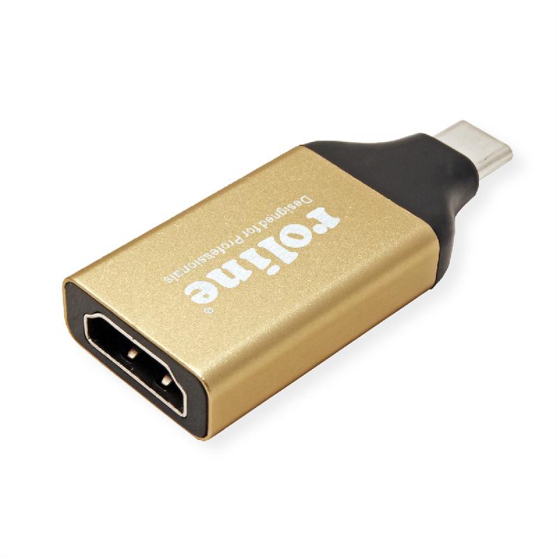 Roline gold adaptateur type c - hdmi, m/f_2