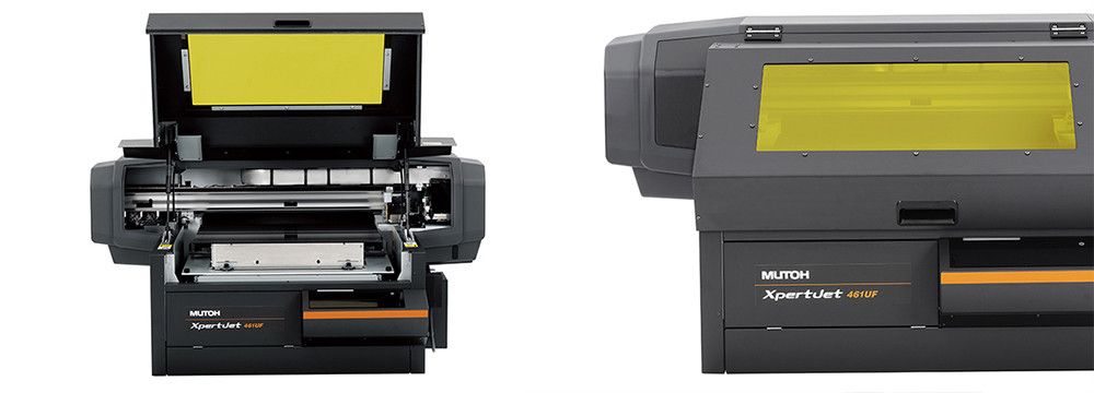 XpertJet 461UF - Imprimante UV LED A3+ à plat compacte - Mutoh Europe - CMJN + Blanc + Vernis_2