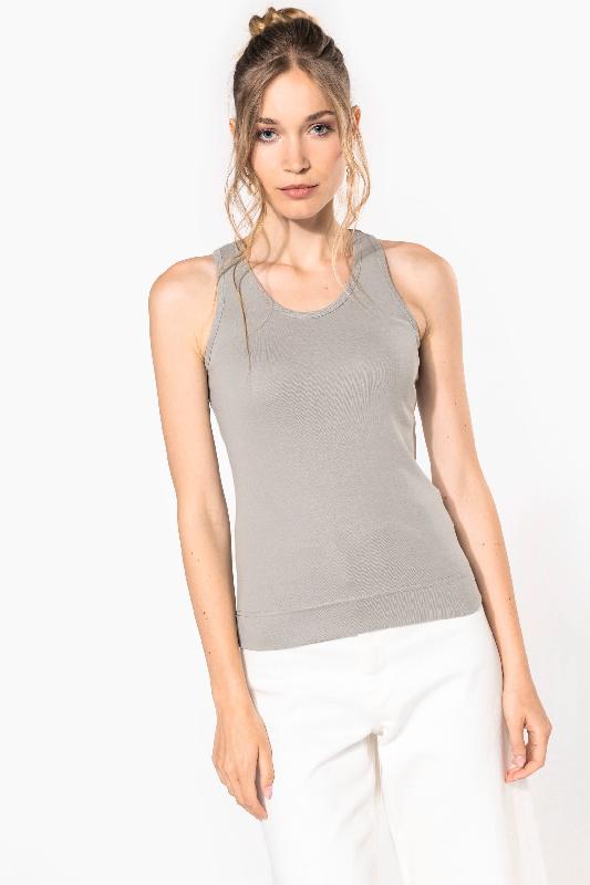 Angelina > débardeur femme - Réf: K311 - Kariban - 100% coton - Dos nageur_2