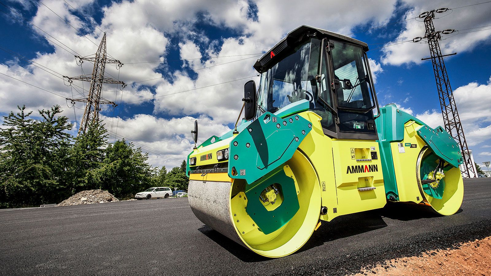 Compacteur tandem Ammann ARX 110 Tier 4f - Poids d'exploitation 10400 kg - Système de vibration robuste et performant_2