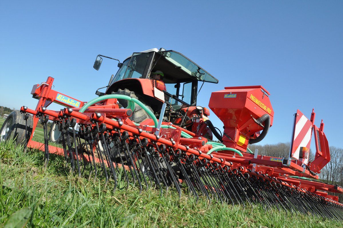 Pneumaticstar Promd - Herse Agricole Einboeck - Longueur 490 mm - Châssis Renforcé pour Renouvellement des Prairies_2