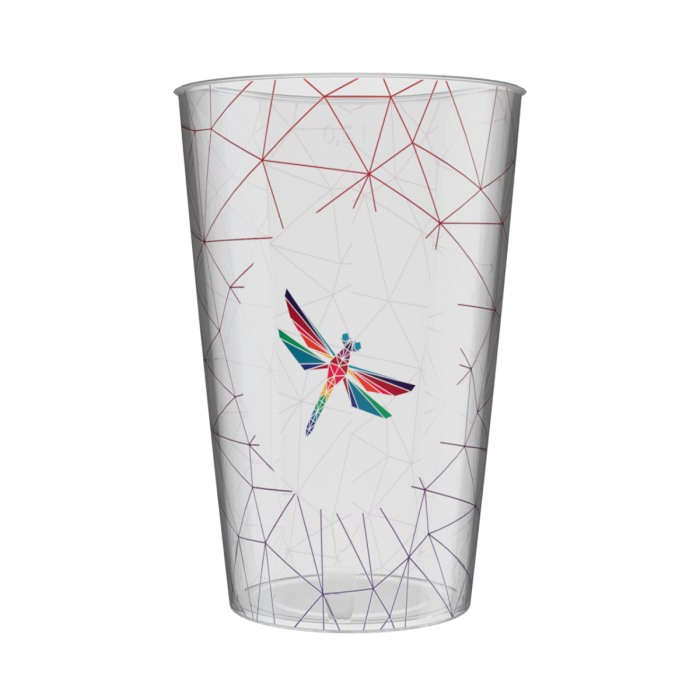 Gobelet personnalisé - 50cl Pinte transparent - Impression quadrichromie digitale_2