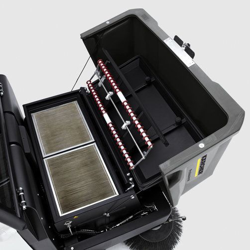 KM 130/300 R Bp Pack - Balayeuse autoportée Kärcher - 300 litres - Nettoyage intérieur et extérieur - 9100 m²/h_2