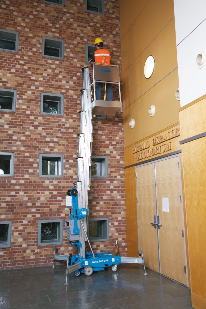 Nacelle à mât extrêmement rigide, pratique et durable, hauteur 14.3m - Genie AWP_2