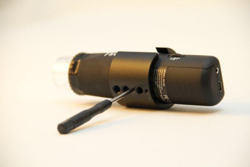 SL260 - Statif réglable en hauteur avec socle métallique pour microscopes USB Firefly_2