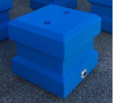 Bloc béton anti-intrusion - BLOCLEST 700 - lestage 850 kg - 700x700x700 mm_2