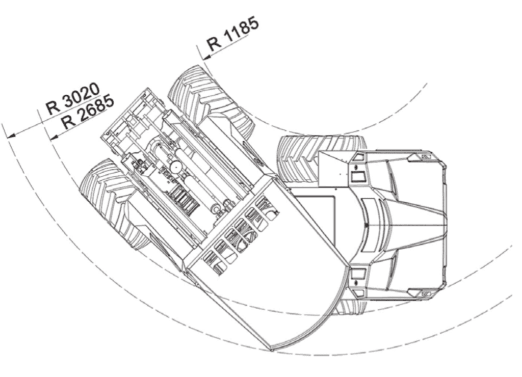 Chargeur articulé Cast Loaders Maxo 57hp Dual Speed - moteur Kohler KDI 1903TCR STAGE V - hydrostatique 4 roues motrices_2