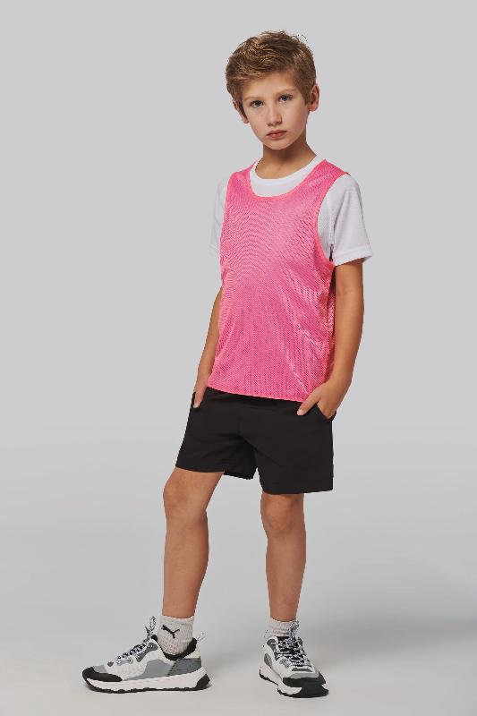 Chasuble réversible multisports enfant - 100% polyester - Réf: PA048 - différentes tailles et couleurs_2