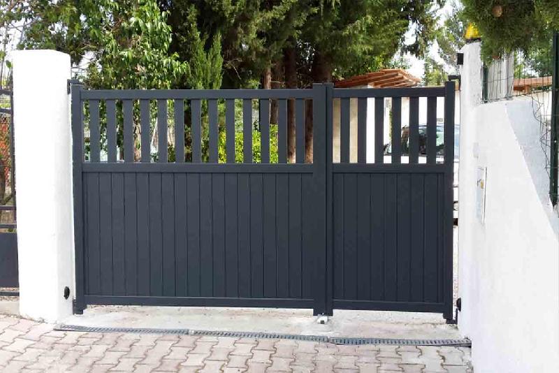 Portail battant semi plein - 3250 / 1800_2