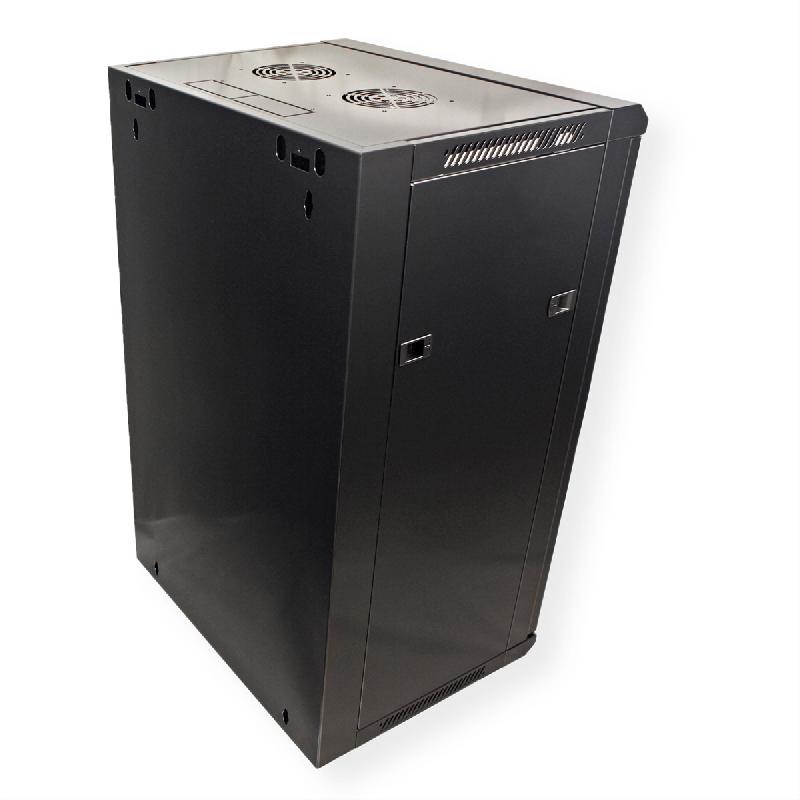 VALUE Armoire murale 18 UH (HxLxP) 901x570x450mm , noir_2