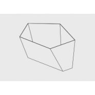 613 - Bacs à fleurs - SIT - Fer - Dimensions 80 x 66 x 45 cm - Poids 48 kg_2