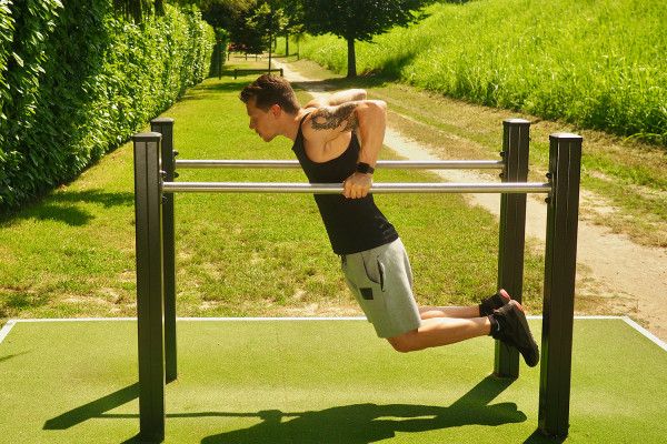 Barres parallèles senior - parcours de santé Proludic - JPS15-S-M - 1,70 m de largeur - 14 ans et plus_2