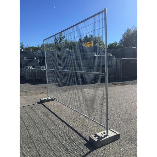 Barrière de chantier grillagée t4 m2.45 - id protech_2