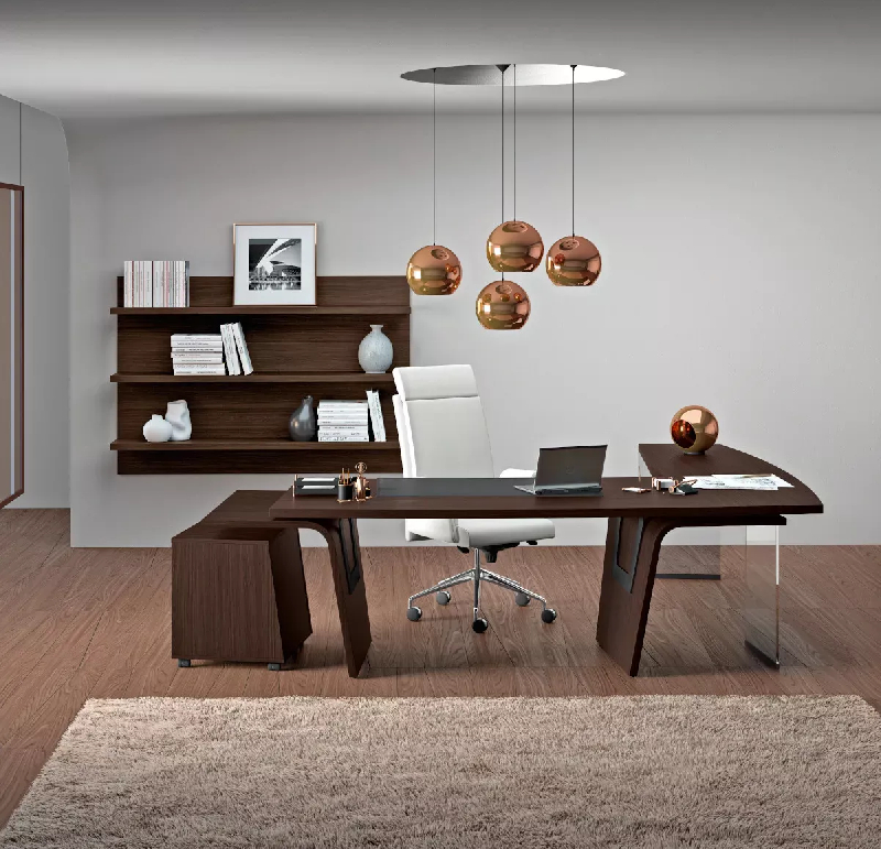 Bureau de Direction design Italien piètement intérieur So Luna_2