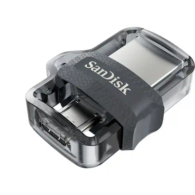 SanDisk Ultra Dual m3.0 lecteur USB flash 128 Go USB Type-A / Micro-USB 3.2 Gen 1 (3.1 Gen 1) Noir,_2
