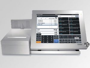Système d'encaissement tactile Casio V-R200 pour magasins