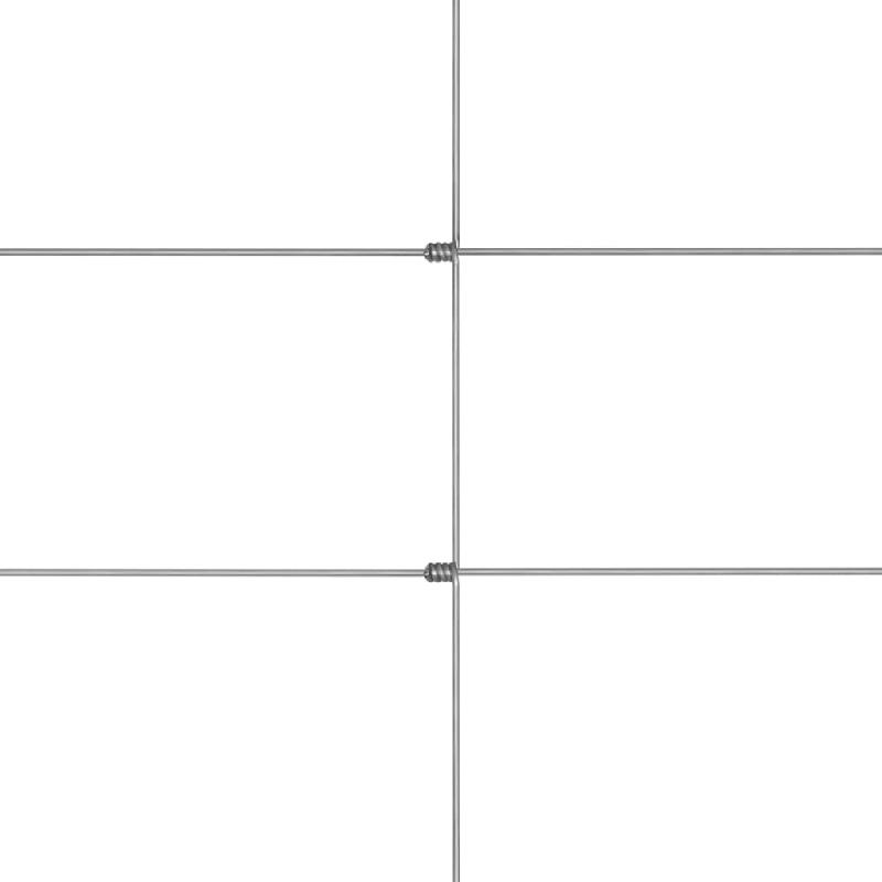 Vidaxl clôture de jardin acier galvanisé 50 m 150 cm argenté 149505_2