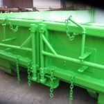 Benne résistante avec peinture antirouille et finition 80 microns