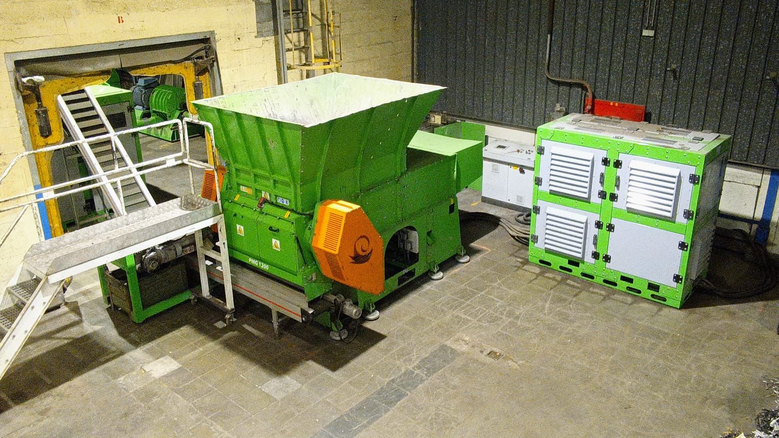 Ligne Granulateur câbles d'occasion GUIDETTI 1000 - 1500 Kg/Heure_2
