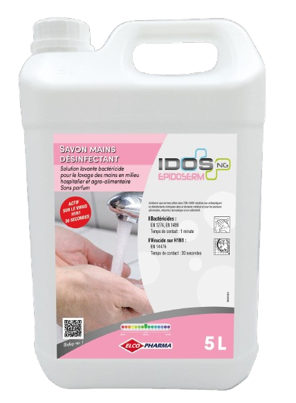 Savon mains desinfectant liquide idos epidoserm (epido00060) 5l_2