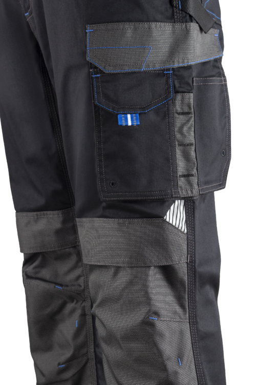 PANTALON de travail TELICA II grs noir bleu_2