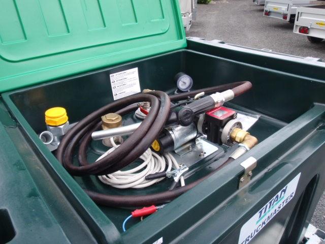 Remorque citerne de distribution gasoil - ECIM DG ADR 750SF - Réservoir 430L avec pompe 12V_2