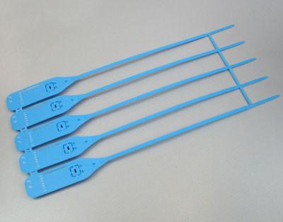 Scellé PP à tige lisse - Longueur 300 mm - Tige Ø4 mm - Platine 67.5x30 mm - Bleu_2