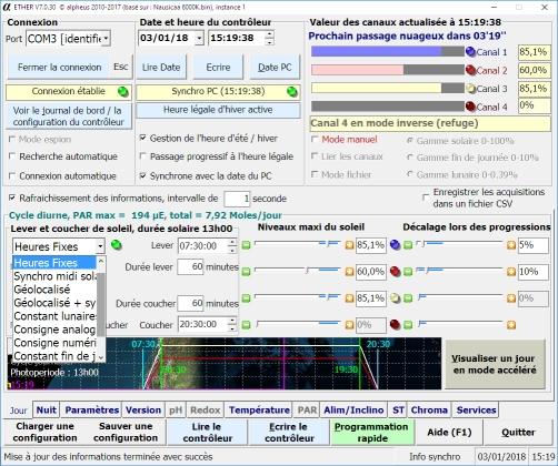 Contrôleur et logiciel Ether - Paramétrable pour aquariums et cultures horticoles_2
