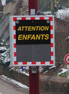 Panneau indicateur de vitesse de véhicule avec radars pédagogiques - Série AFFRAD & AFFRADBC_3