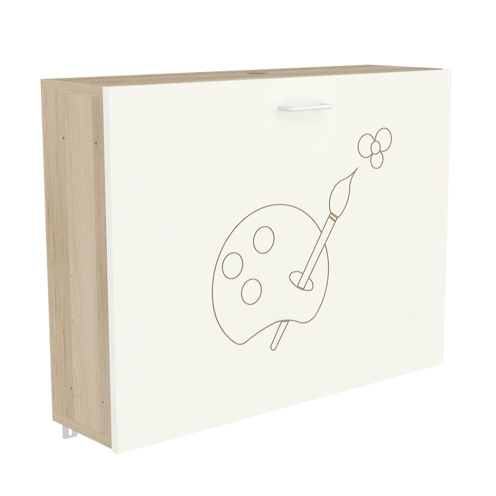 Range dessin mural - Réf. AM.RDM - Compatible formats A4/A3/Demi Raisin - Pour crèches et collectivités_2