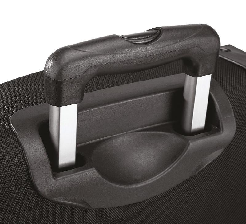 Sac de voyage Tungsten - Réf: QD970 - Quadra - Polyester 1680D résistant avec roulettes intégrées et multiples poches_2