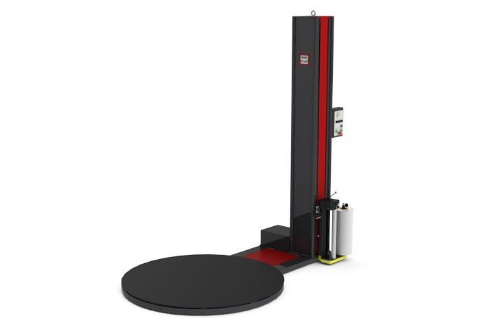 200 - Banderoleuse à plateau tournant EF Pack - Plateaux spéciaux Ø 3000 mm - Semi-automatique avec jusqu'à 20 palettes/heure_2