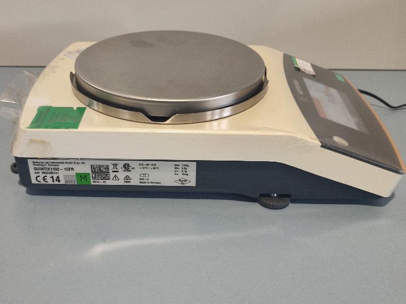 Balance de précision SARTORIUS QUINTIX 1102 1CFR  1100g / 0,01g_2