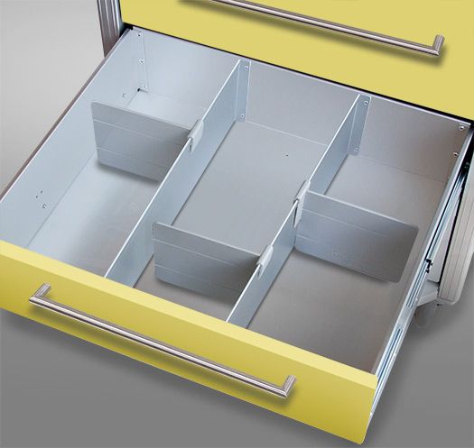 C-Series - Chariot médical d'isolation - Capsa Healthcare - Surfaces lisses et grands tiroirs_2