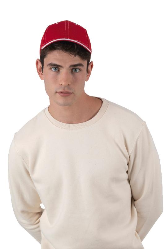 Casquette fashion - 6 panneaux - 100% coton sergé brossé - Réf: KP109_2