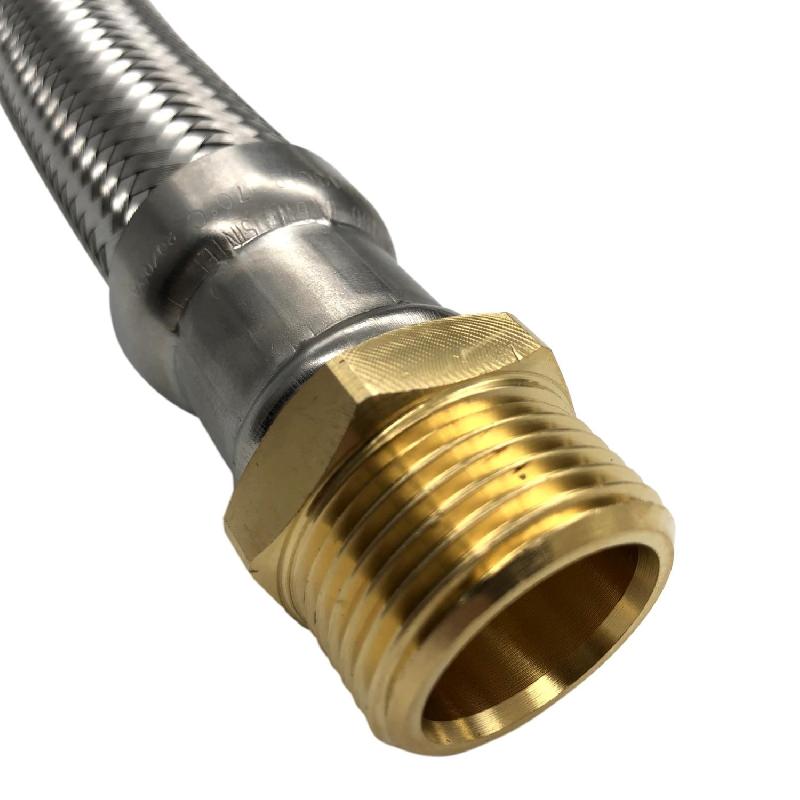 Flexible inox ø40mm intérieur m-f 1