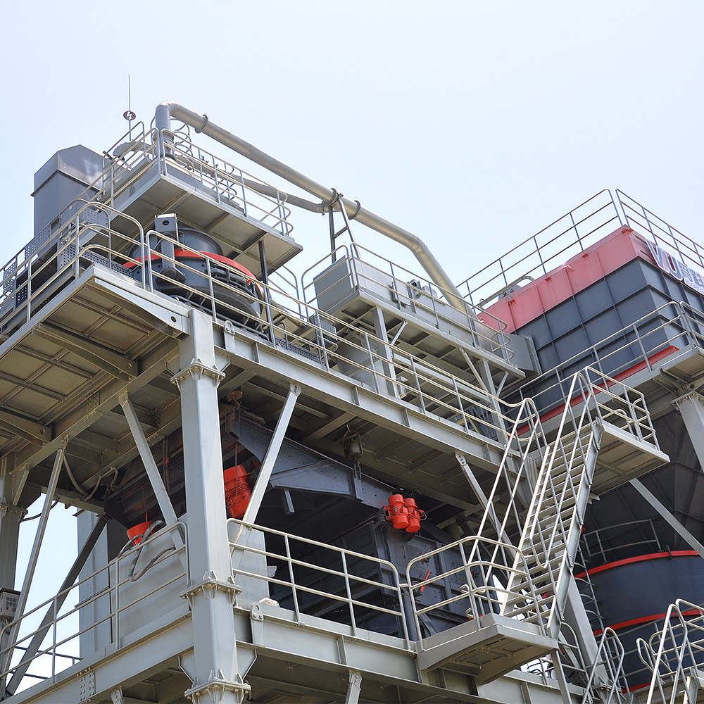 Installation de fabrication de sable sec série VU - débit 100 t/h - système d'agrégats haute efficacité et sans poussière_2