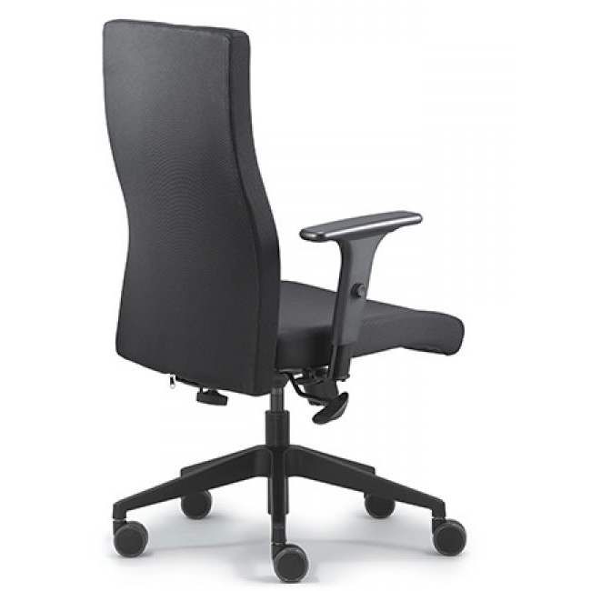 Fauteuil ergonomique STRIKE-COMFORT - mécanisme synchrone, dossier réglable, accoudoirs ajustables_2