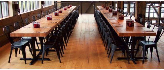 Chaise de restaurant - Style vintage - Structure en acier - Utilisation intérieure et extérieure_2