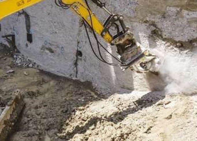 Fraise à disque frontale pour pelles de 12 à 20 tonnes - Simex WG 60_2